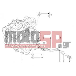 Aprilia - RS4 50 2T 2015 - Engine/Transmission - Motor-Completion - 866162 - ΜΟΧΛΟΣ ΛΕΒΙΕ ΤΑΧ DERBI GPR 50 09-10