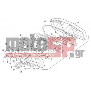 Aprilia - RSV 1000 2001 - Body Parts - elastic * - AP8124574 - Λαστιχάκι πίνακα οργάνων