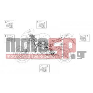 Aprilia - RSV 1000 2003 - Body Parts - Adhesive - AP8177755 - Αυτοκόλλητο-σετ ρεζερβουάρ