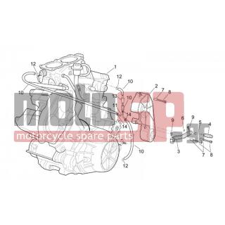 Aprilia - RSV 1000 2003 - Κινητήρας/Κιβώτιο Ταχυτήτων - Motor - AP8106975 - Κινητήρας