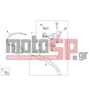 Aprilia - RSV4 1000 APRC FACTORY ABS 2014 - Πλαίσιο - Clutch lever