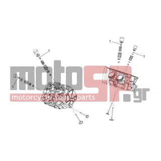 Aprilia - RSV4 1000 APRC FACTORY STD SE 2012 - Brakes - Pads, valves - CM223408 - ΚΑΠΕΛΩΤΟ ΒΑΛΒΙΔΩΝ RSV 4/TUONO V4 2,1