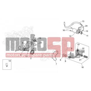 Aprilia - SCARABEO 100 4T E3 2011 - Electrical - Wheel drive - starter - 288041 - ΑΣΦΑΛΕΙΑ