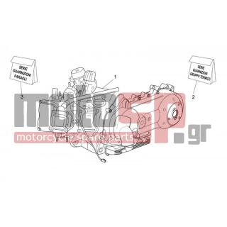 Aprilia - SCARABEO 125-200 E3 (KIN. PIAGGIO) 2006 - Engine/Transmission - Motor - CM1265335 - Κινητήρας 125