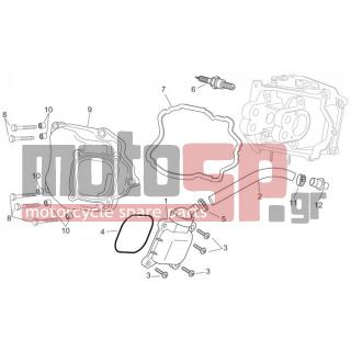 Aprilia - SCARABEO 125-250 E2 (KIN. PIAGGIO) 2006 - Κινητήρας/Κιβώτιο Ταχυτήτων - oil breather valve - AP8540004 - ΜΠΟΥΖΙ RG4HC