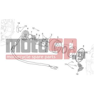 Aprilia - SCARABEO 400-492-500 LIGHT 2007 - Electrical - ignition system - 872913 - ΛΑΜΑΡΙΝΑ ΚΟΡΩΝΑΣ SC 400-500 Ν.Μ