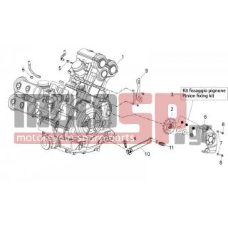 Aprilia - SHIVER 750 2014 - Κινητήρας/Κιβώτιο Ταχυτήτων - Motor - 974556 - ΓΡΑΝΑΖΙ ΚΙΝΗΣΗΣ SHIVER/DORSODURO750 Z=16