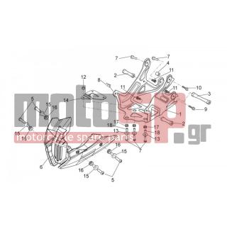 Aprilia - SHIVER 750 GT 2009 - Body Parts - ecu basis - 859793 - ΚΑΡΙΝΑ SHIVER/DORSODURO 750 ABS