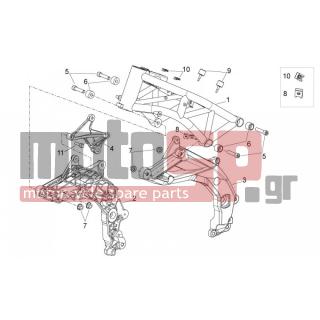 Aprilia - SHIVER 750 GT 2009 - Frame - the I - AP8150195 - ΒΙΔΑ m10x30
