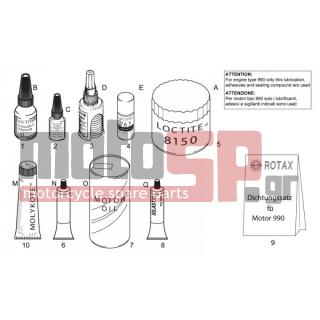Aprilia - SL 1000 FALCO 2000 -  - supplies - AP8116067 - Loctite 8150