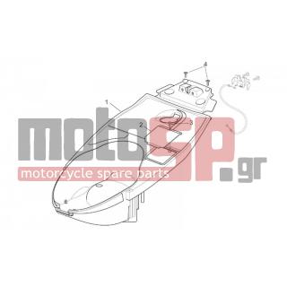 Aprilia - SPORT CITY 125-200 E2 2005 - Body Parts - Space under the seat - AP8152298 - ΒΙΔΑ