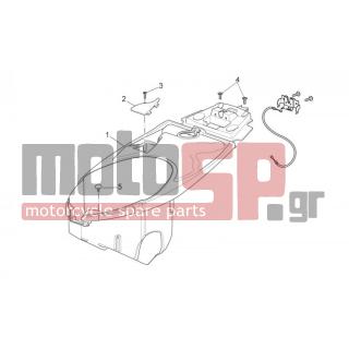 Aprilia - SPORT CITY 125-200-250 E3 2008 - Body Parts - Space under the seat - AP8127826 - ΚΑΠΑΚΙ ΦΛΟΤΕΡ ΒΕΝΖΙΝΑΣ CARNABY