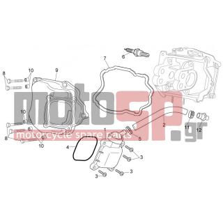 Aprilia - SPORT CITY STREET 300 4T 4V E3 2012 - Κινητήρας/Κιβώτιο Ταχυτήτων - oil breather valve