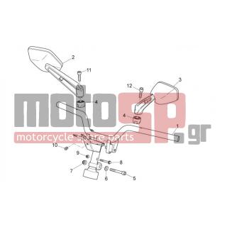 Aprilia - SR 50 CARB 2014 - Πλαίσιο - Steering wheel - AP8152477 - ΒΙΔΑ M8 X 30 SX