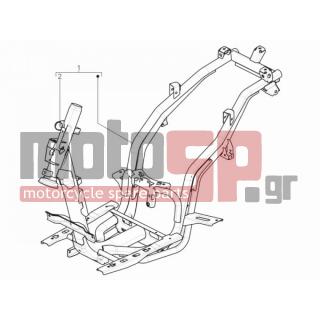 Aprilia - SR MOTARD 125 4T E3 2012 - Πλαίσιο - Frame / chassis - 672750 - ΣΑΣΣΙ ΤΥΡΗΟΟΝ 50-125 ΜΥ10