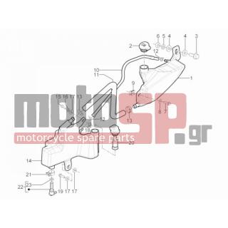 Aprilia - SR MOTARD 50 2T E3 2013 - Engine/Transmission - Oil can - CM003906 - ΣΩΛΗΝΑΚΙ ΛΑΔΙΟΥ TYPH 50 NEW/VARIANT L240