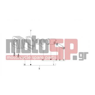 Aprilia - SR MOTARD 50 2T E3 2012 - Κινητήρας/Κιβώτιο Ταχυτήτων - Complex cylinder-piston-pin - 831116 - ΚΥΛΙΝΔΡΟΣ ZIP CAT-XR-POWDD-VESPA S-ATLAN