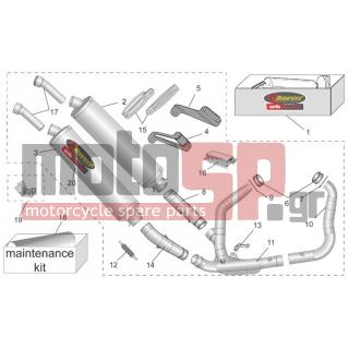 Aprilia - TUONO RSV 1000 2004 - Body Parts - Acc. - Transformation II - AP8796508 - 1