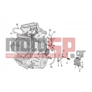 Aprilia - TUONO RSV 1000 2007 - Engine/Transmission - Motor - AP8150044 - ΒΙΔΑ M6x20*