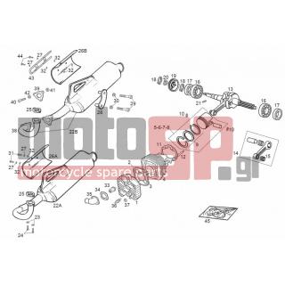 Derbi - ATLANTIS LC 2002 - Κινητήρας/Κιβώτιο Ταχυτήτων - Crankshaft - cylinder - piston - 00G02510091 - ΠΙΣΤΟΝΙ STD DERBI ATL-GP50 (D)