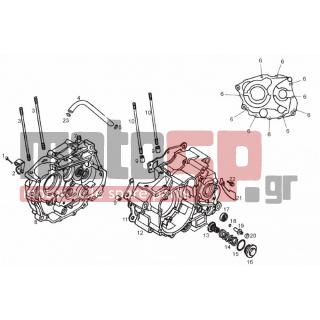 Derbi - CROSS CITY 125CC 4T E3 2012 - Κινητήρας/Κιβώτιο Ταχυτήτων - OIL PAN - 862836 - Βίδα