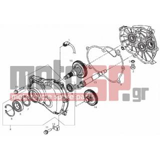 Derbi - GP1 125CC E2 2006 - Engine/Transmission - reducer - 825758 - Βίδα M8x40