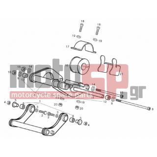 Derbi - GP1 250CC LOW SEAT 2007 - Body Parts - Engine Mount - 22147071 - ***00022147071