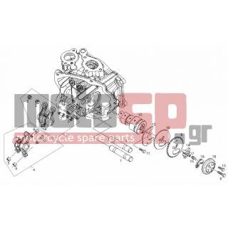 Derbi - GP1 250CC LOW SEAT 2007 - Engine/Transmission - Camshaft - 18538 - Βίδα TCEI M5x30