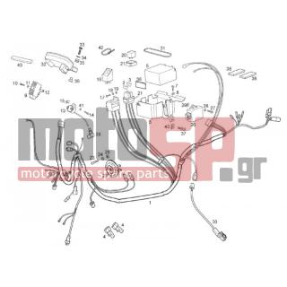 Derbi - MULHACEN 125 4T E3 2010 - Electrical - Electrical installation - 31050 - Ροδέλα D5