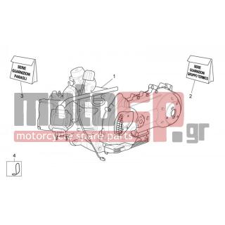 Derbi - RAMBLA 300 E3 2011 - Κινητήρας/Κιβώτιο Ταχυτήτων - Motor - 497531 - Σετ φλάντζες συγκροτήματος καύσης