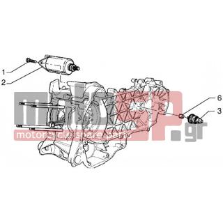 Gilera - DNA 125 < 2005 - Electrical - electric starter - 82611R - ΜΙΖΑ SCOOTER 125200 CC 4T