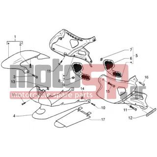 Gilera - DNA 2005 - Body Parts - SIDE - 259830 - ΒΙΔΑ SCOOTER