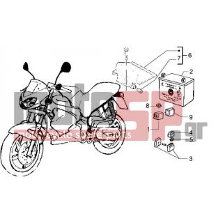 Gilera - DNA 50 < 2005 - Electrical - Battery-automatic switch - 584319 - Αυτόματος διακόπτης