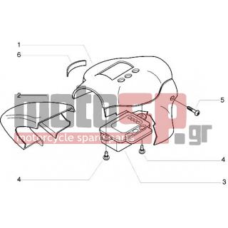 Gilera - ICE < 2005 - Electrical - steering-instrument parts Group - 582233000C - ΚΑΠΑΚΙ ΚΟΝΤΕΡ ICE