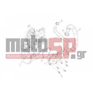Gilera - NEXUS 500 E3 2011 - Engine/Transmission - WHATER PUMP - 875316 - Τσιμούχα o-ring