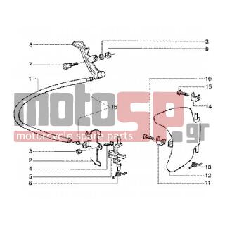 Gilera - RUNNER 125 FX 2T < 2005 - Body Parts - COVER GAS - 577620 - ΠΑΞΙΜΑΔΙ M4X0,7 H=3,2