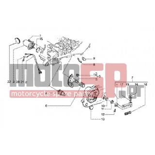 Gilera - RUNNER 125 FX 2T < 2005 - Electrical - IGNITION - STARTER LEVER - 286207 - ΛΑΣΤΙΧΑΚΙ ΚΟΝΤΡΑ SCOOTER