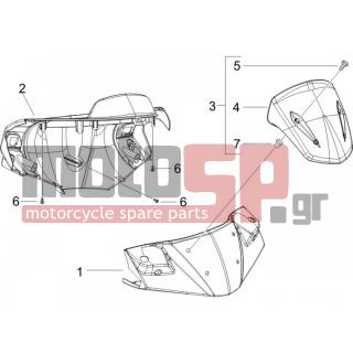 Gilera - RUNNER 125 VX 4T 2005 - Body Parts - COVER steering - 9494410090 - ***ΚΑΠΑΚΙ ΤΙΜ RUNN RST==>>6526850090
