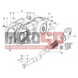 Gilera - RUNNER 125 VX 4T E3 SERIE SPECIALE 2007 - Engine/Transmission - COVER sump - the sump Cooling - 478985 - Ρουλεμάν