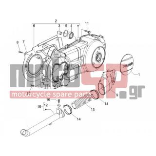 Gilera - RUNNER 125 VX 4T RACE 2005 - Engine/Transmission - COVER sump - the sump Cooling - 478985 - Ρουλεμάν