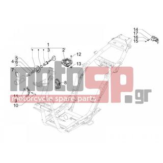Gilera - RUNNER 200 ST 4T E3 2010 - Electrical - Locks - 434541 - ΒΙΔΑ M6X16 SCOOTER CL10,9