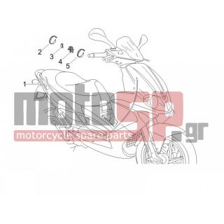 Gilera - RUNNER 200 VXR 4T RACE E3 2006 - Frame - cables - 581767 - Fascetta supporto