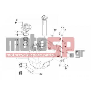 Gilera - RUNNER 50 PURE JET 2010 - Body Parts - tank - 258249 - ΒΙΔΑ M4,2x19 (ΛΑΜΑΡΙΝΟΒΙΔΑ)