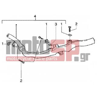 Gilera - RUNNER 50 SP < 2005 - Engine/Transmission - cooling pipe strap - 574364 - ΣΩΛΗΝΑΣ ΑΕΡΑΓ RUNNER 50