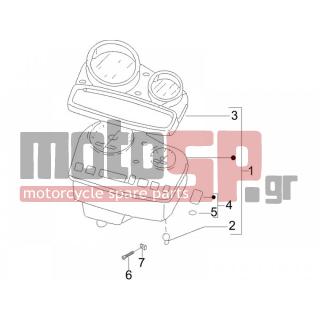 Gilera - STALKER 2006 - Electrical - Complex instruments - Cruscotto - 498342 - ΜΠΑΤΑΡΙΑ ΡΟΛΟΙ ΚΟΝΤΕΡ SCOOTER
