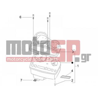Gilera - STALKER SPECIAL EDITION 2007 - Electrical - Complex instruments - Cruscotto - 494625 - ΚΑΠΑΚΙ ΚΟΝΤΕΡ STALKER