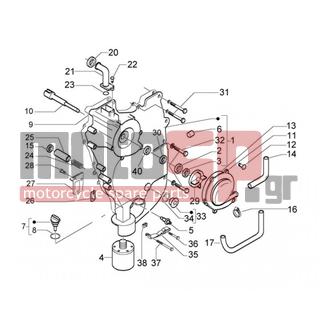 PIAGGIO - BEVERLY 500 < 2005 - Engine/Transmission - COVER magneto-FILTER oil - 8415115 - Καπάκι σφονδύλου