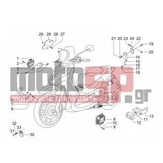 PIAGGIO - BEVERLY 500 2006 - Electrical - Voltage regulator -Electronic - Multiplier - 259349 - ΒΙΔΑ 4,2X13