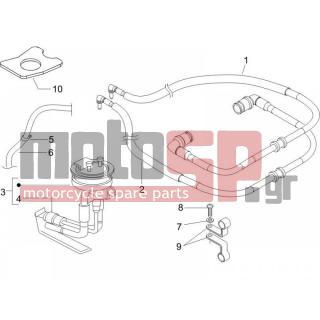 PIAGGIO - BEVERLY 500 IE E3 2008 - Engine/Transmission - supply system