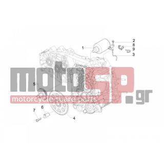 PIAGGIO - CARNABY 300 4T IE CRUISER 2011 - Engine/Transmission - Start - Electric starter - 82918R - ΚΟΡΩΝΑ ΒΟΛΑΝ CARNABY 300